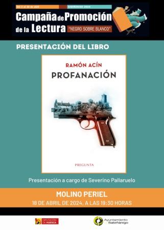 Imagen Presentación del libro: Profanación, de Ramón Acín